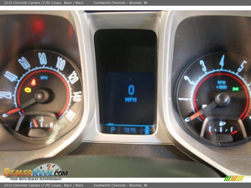 2010 Chevrolet Camaro LT/RS Coupe Black / Black Photo #7