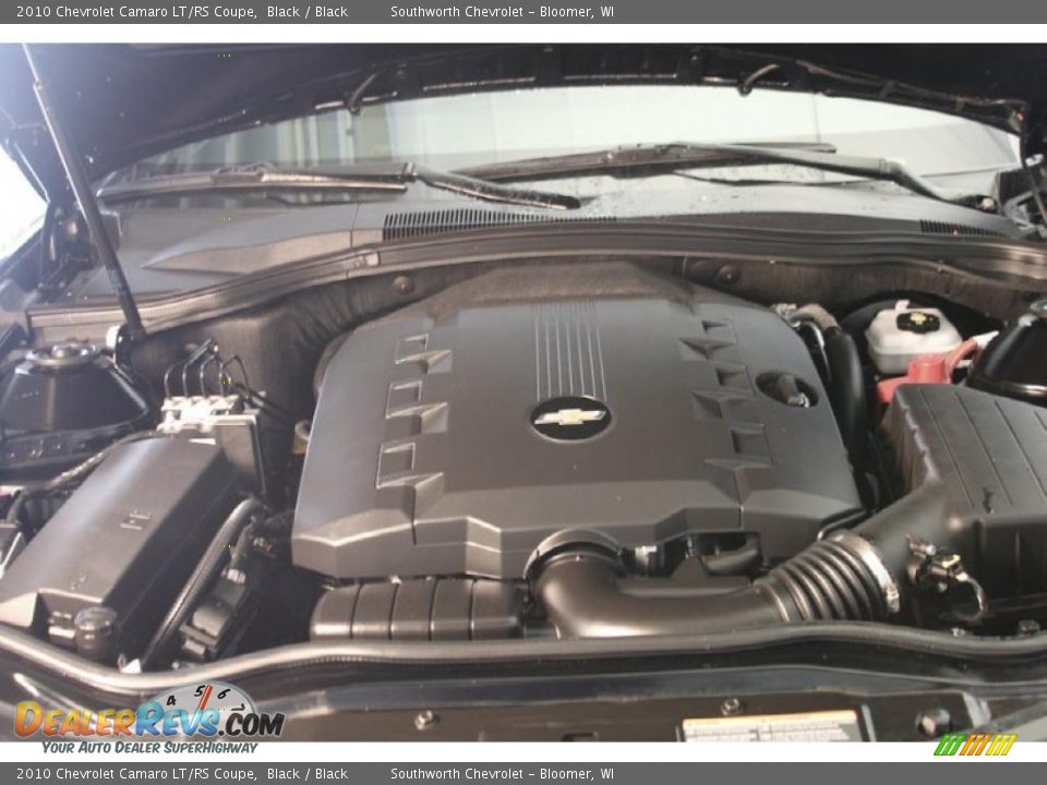 2010 Chevrolet Camaro LT/RS Coupe Black / Black Photo #13
