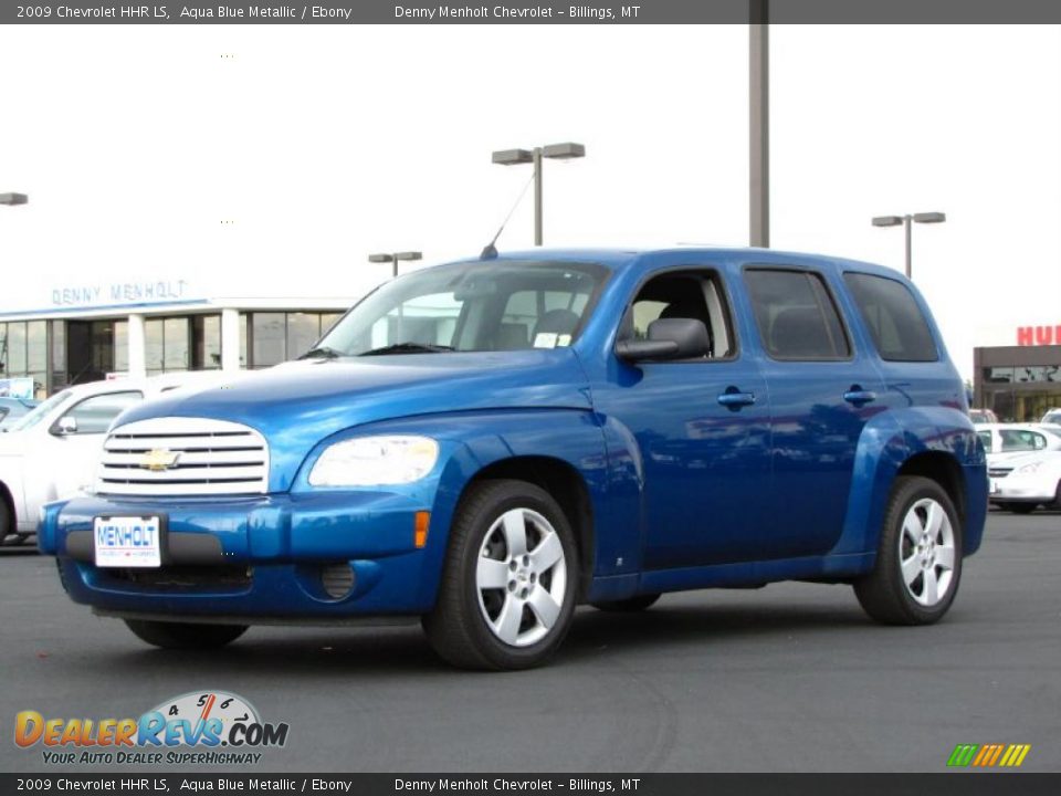 2009 Chevrolet HHR LS Aqua Blue Metallic / Ebony Photo #2