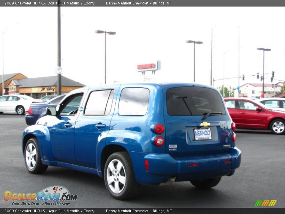 2009 Chevrolet HHR LS Aqua Blue Metallic / Ebony Photo #3