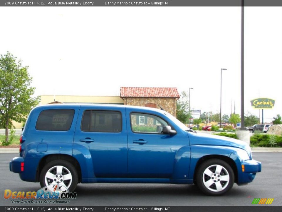 2009 Chevrolet HHR LS Aqua Blue Metallic / Ebony Photo #10