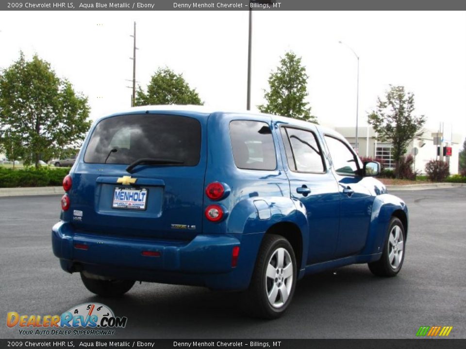 2009 Chevrolet HHR LS Aqua Blue Metallic / Ebony Photo #11