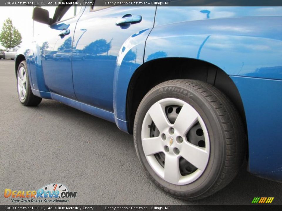 2009 Chevrolet HHR LS Aqua Blue Metallic / Ebony Photo #12