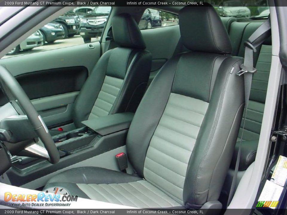 2009 Ford Mustang GT Premium Coupe Black / Dark Charcoal Photo #11