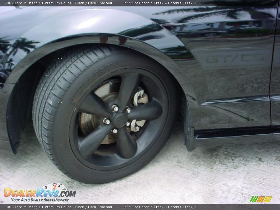 2009 Ford Mustang GT Premium Coupe Black / Dark Charcoal Photo #20