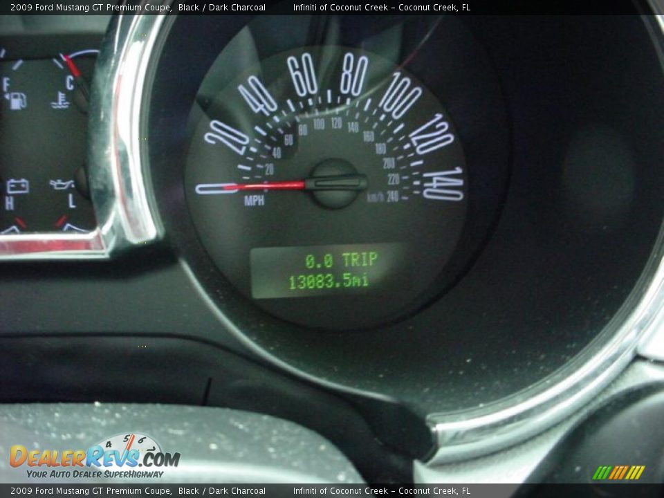 2009 Ford Mustang GT Premium Coupe Black / Dark Charcoal Photo #21