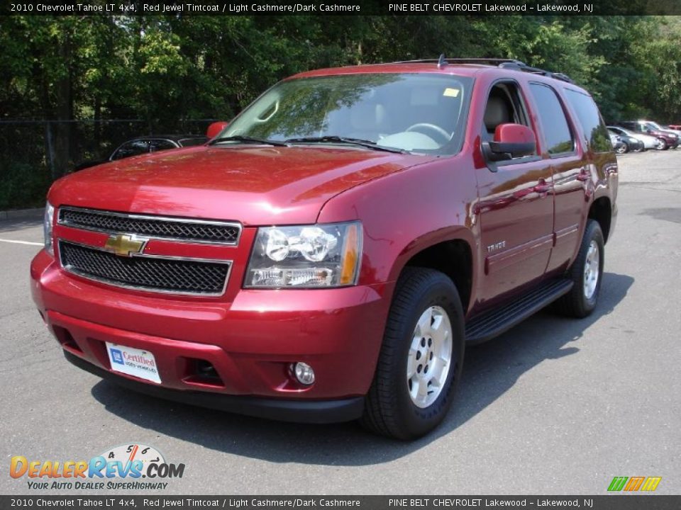 2010 Chevrolet Tahoe LT 4x4 Red Jewel Tintcoat / Light Cashmere/Dark Cashmere Photo #1