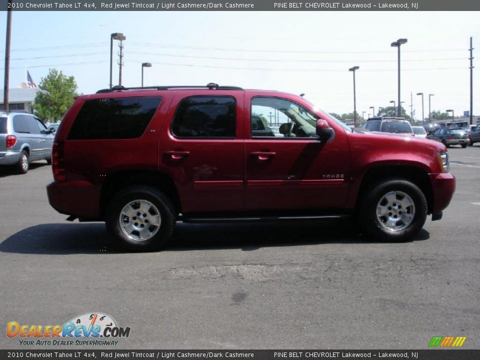 2010 Chevrolet Tahoe LT 4x4 Red Jewel Tintcoat / Light Cashmere/Dark Cashmere Photo #7