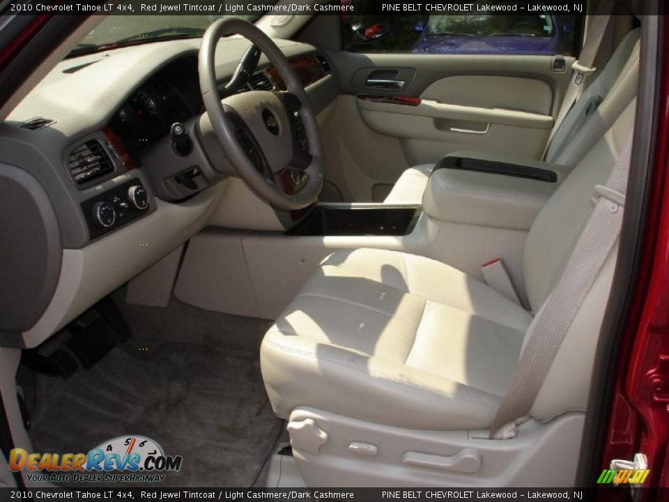 2010 Chevrolet Tahoe LT 4x4 Red Jewel Tintcoat / Light Cashmere/Dark Cashmere Photo #10