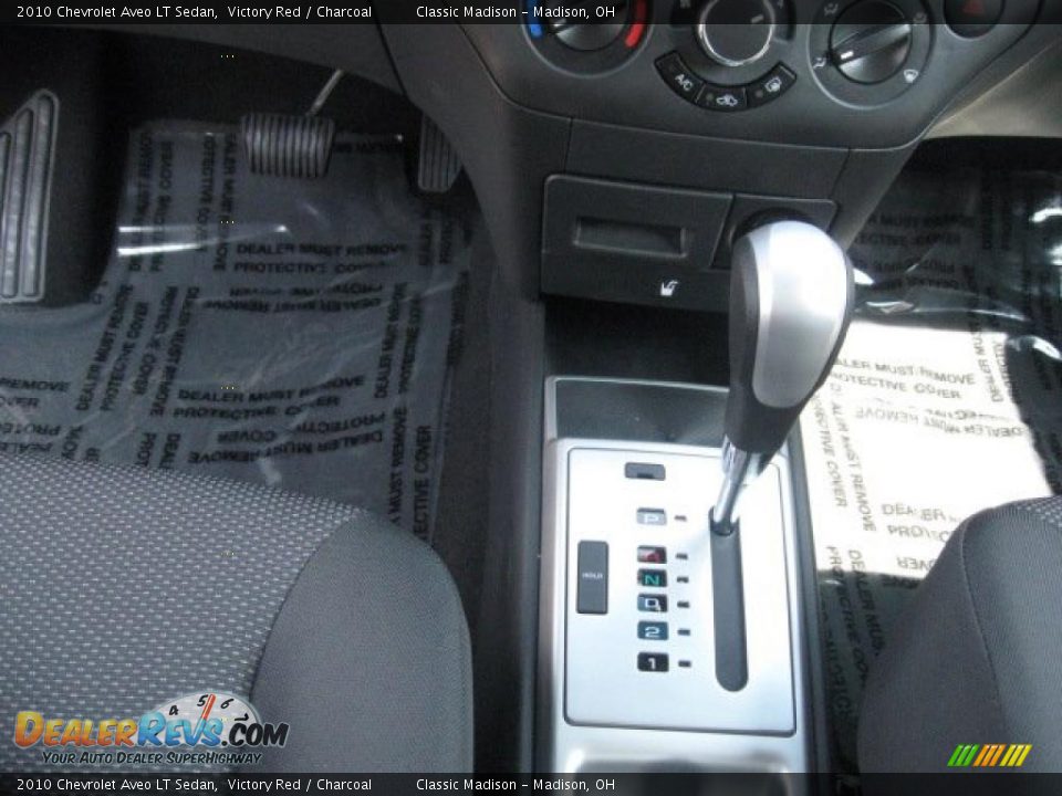 2010 Chevrolet Aveo LT Sedan Victory Red / Charcoal Photo #9