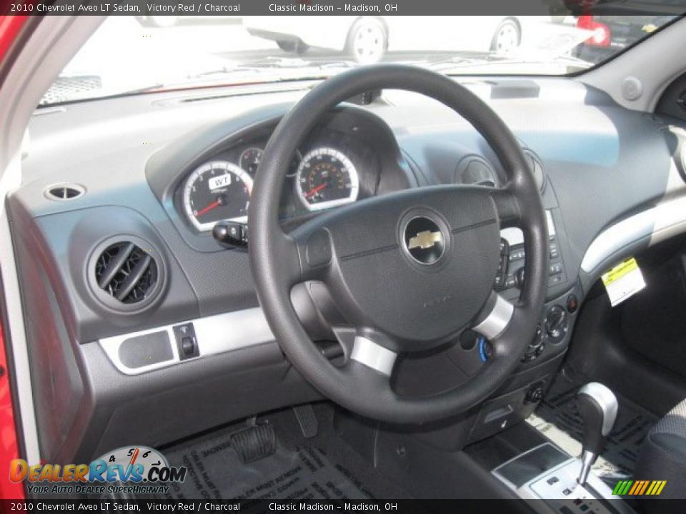 2010 Chevrolet Aveo LT Sedan Victory Red / Charcoal Photo #11