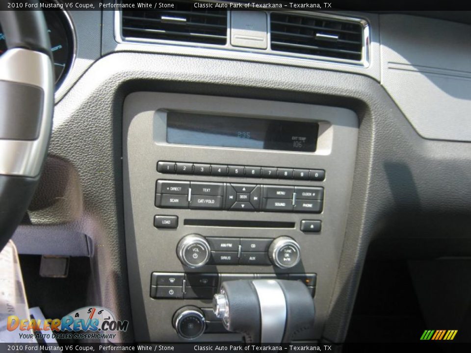 2010 Ford Mustang V6 Coupe Performance White / Stone Photo #9