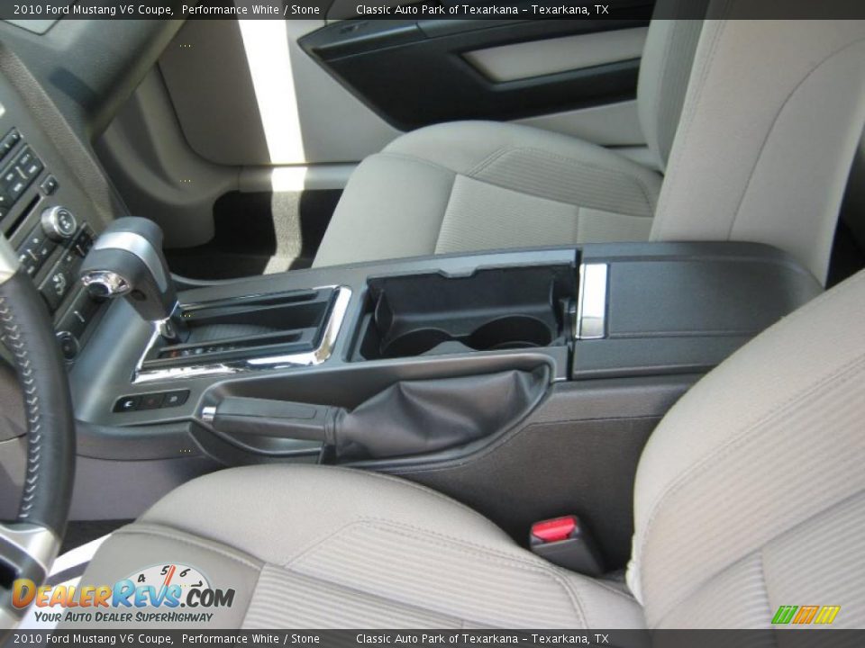 2010 Ford Mustang V6 Coupe Performance White / Stone Photo #12