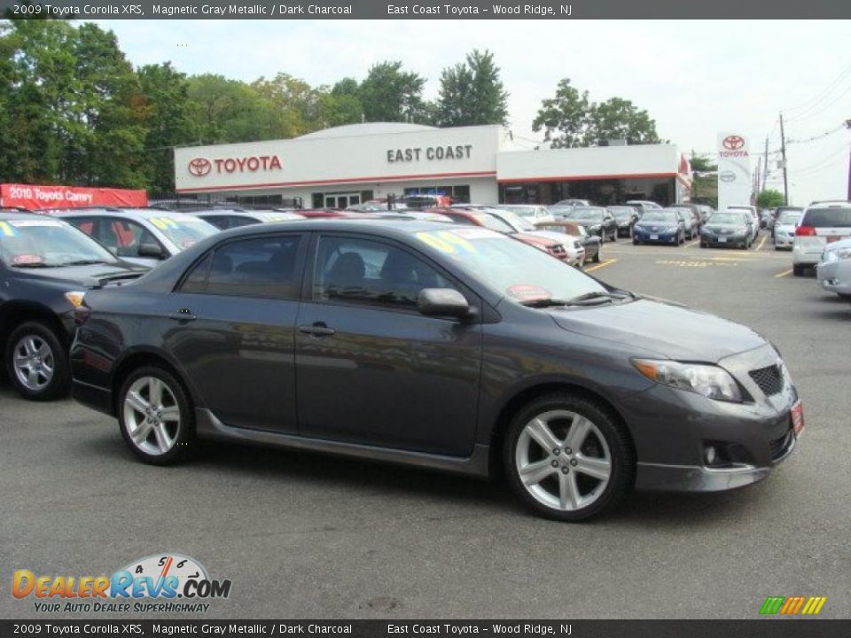 2009 Toyota Corolla XRS Magnetic Gray Metallic / Dark Charcoal Photo #1