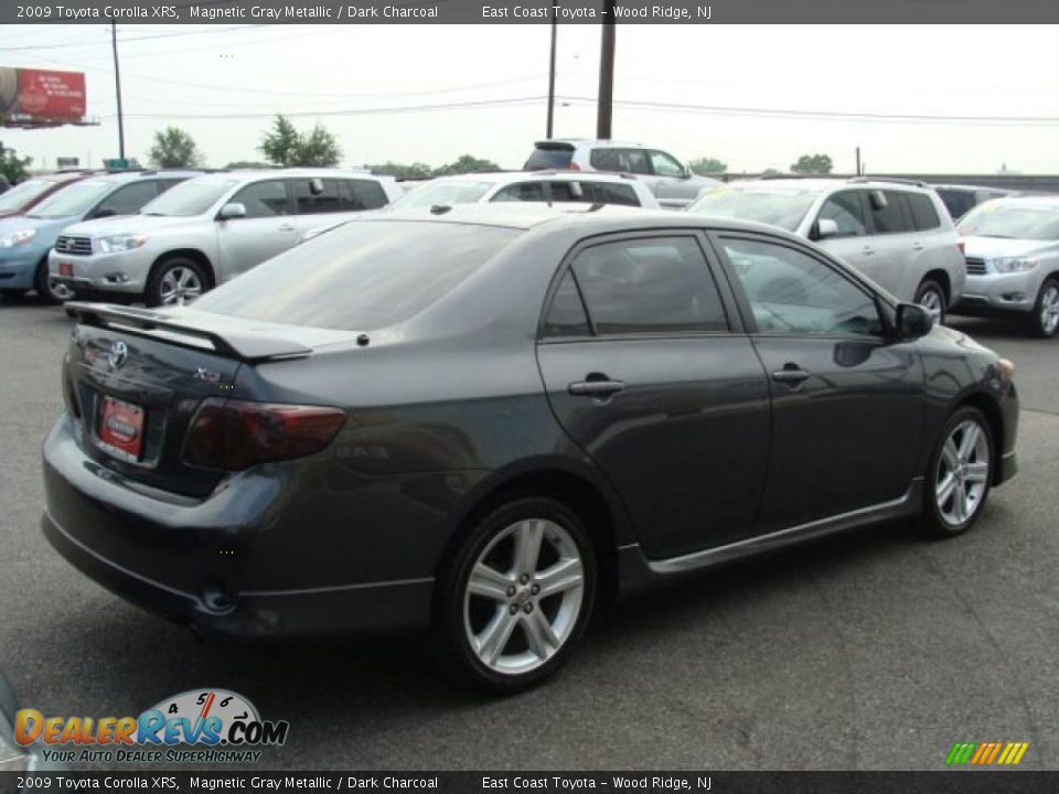 2009 Toyota Corolla XRS Magnetic Gray Metallic / Dark Charcoal Photo #4