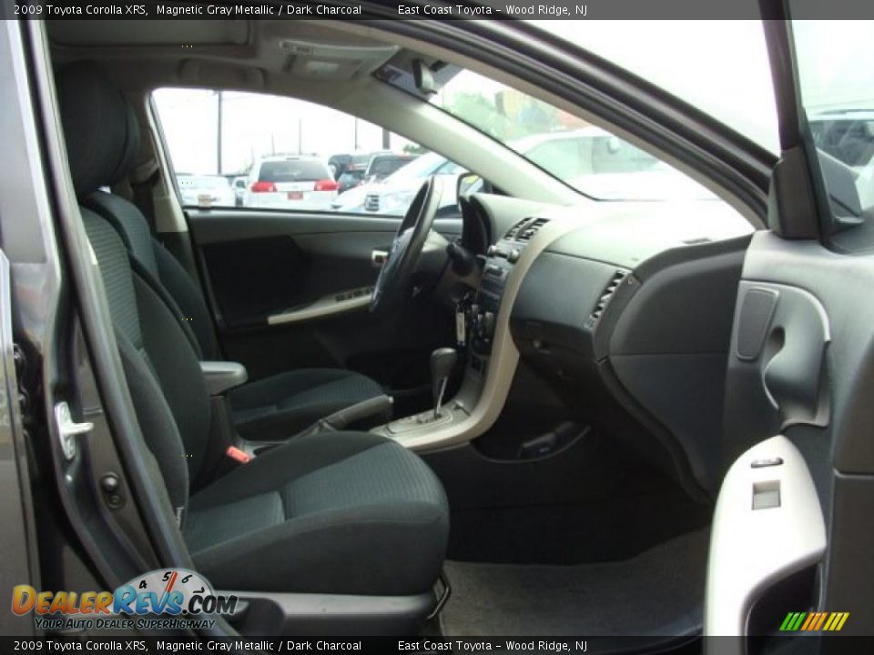2009 Toyota Corolla XRS Magnetic Gray Metallic / Dark Charcoal Photo #8