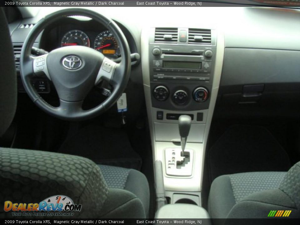 2009 Toyota Corolla XRS Magnetic Gray Metallic / Dark Charcoal Photo #9