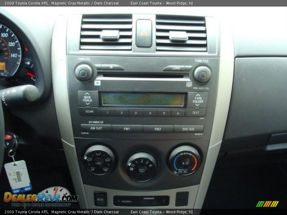 2009 Toyota Corolla XRS Magnetic Gray Metallic / Dark Charcoal Photo #11