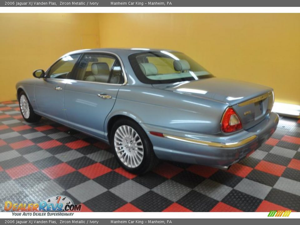 2006 Jaguar XJ Vanden Plas Zircon Metallic / Ivory Photo #4