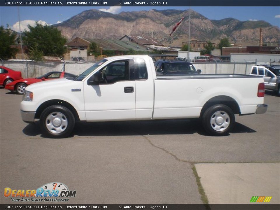 2004 Ford F150 XLT Regular Cab Oxford White / Dark Flint Photo #1