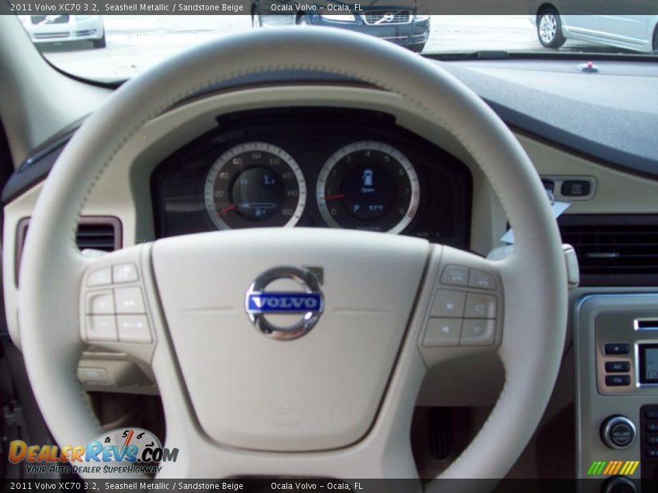 2011 Volvo XC70 3.2 Seashell Metallic / Sandstone Beige Photo #8