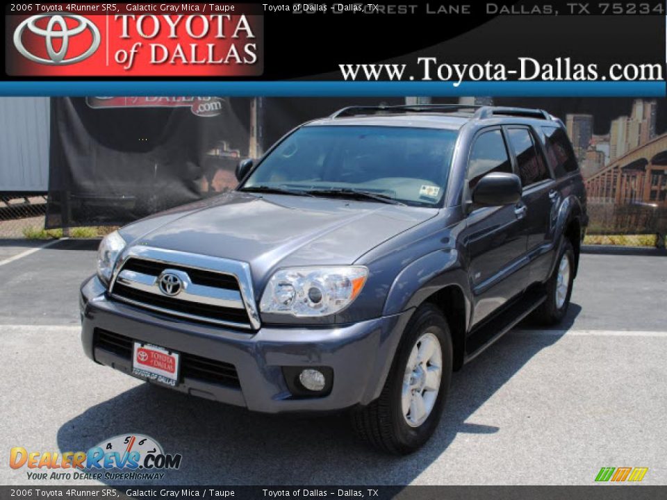 2006 Toyota 4Runner SR5 Galactic Gray Mica / Taupe Photo #1