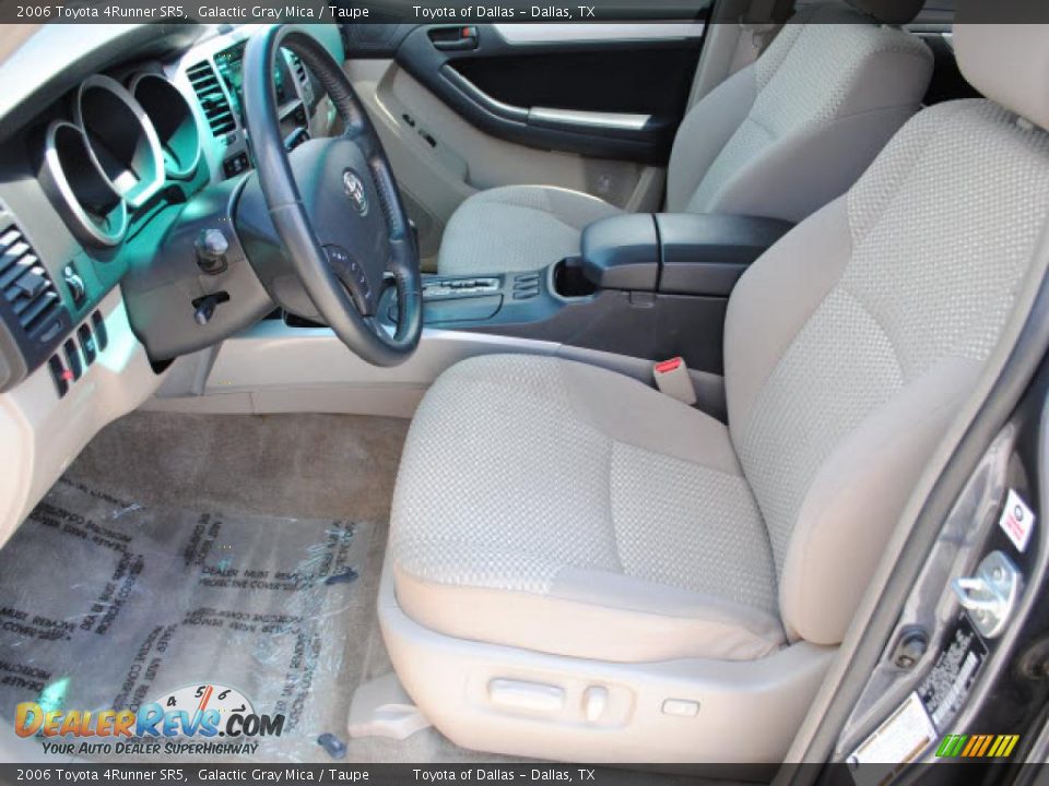 2006 Toyota 4Runner SR5 Galactic Gray Mica / Taupe Photo #15