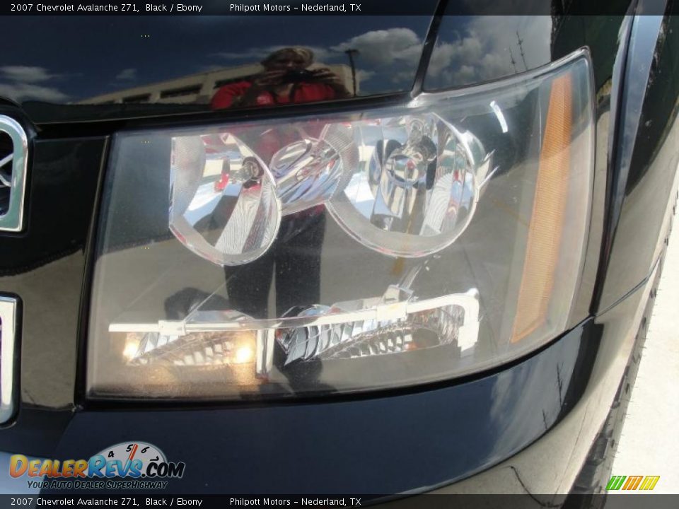 2007 Chevrolet Avalanche Z71 Black / Ebony Photo #10
