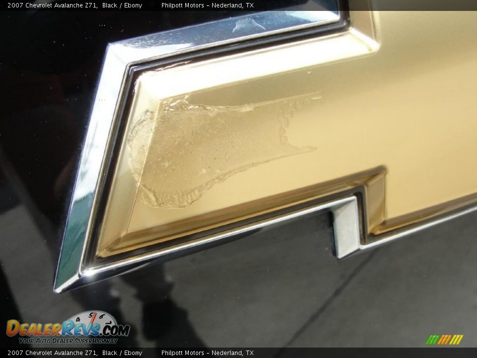 2007 Chevrolet Avalanche Z71 Black / Ebony Photo #23