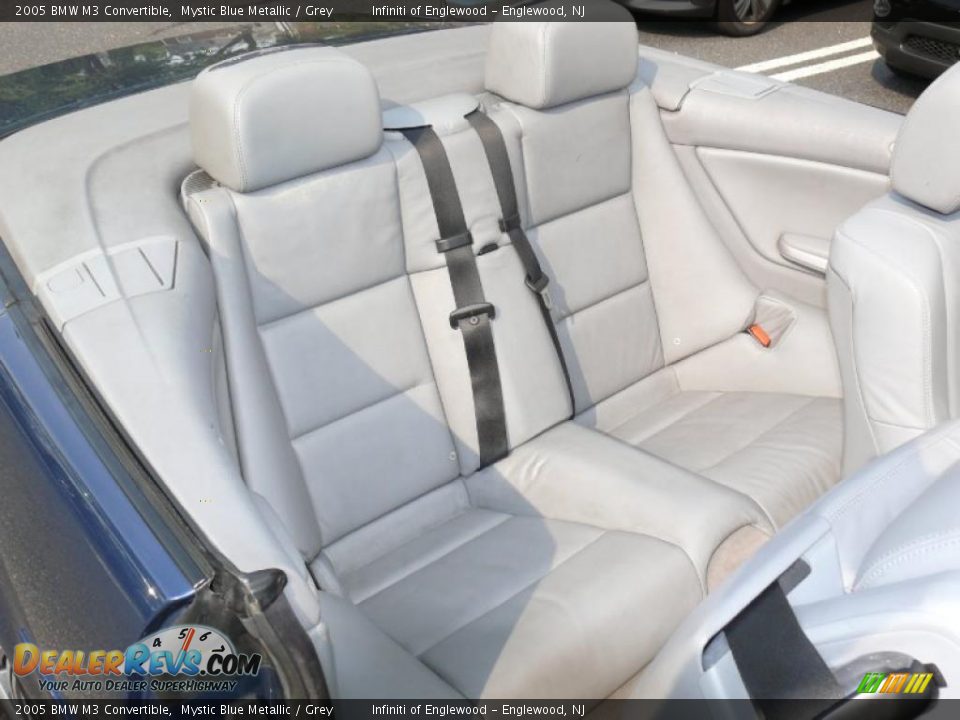 2005 BMW M3 Convertible Mystic Blue Metallic / Grey Photo #23