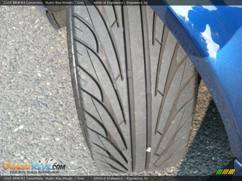 2005 BMW M3 Convertible Mystic Blue Metallic / Grey Photo #27