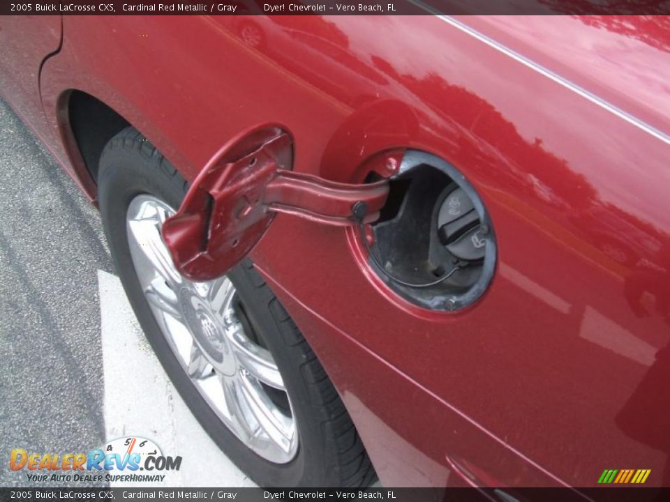 2005 Buick LaCrosse CXS Cardinal Red Metallic / Gray Photo #5