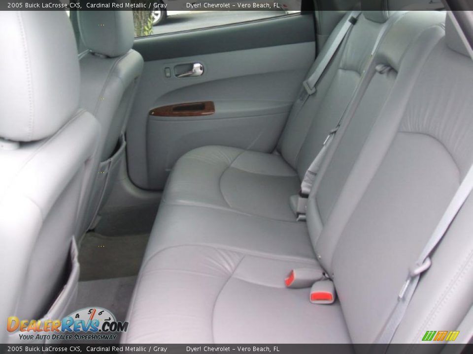 2005 Buick LaCrosse CXS Cardinal Red Metallic / Gray Photo #15