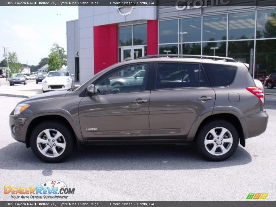 2009 Toyota RAV4 Limited V6 Pyrite Mica / Sand Beige Photo #2