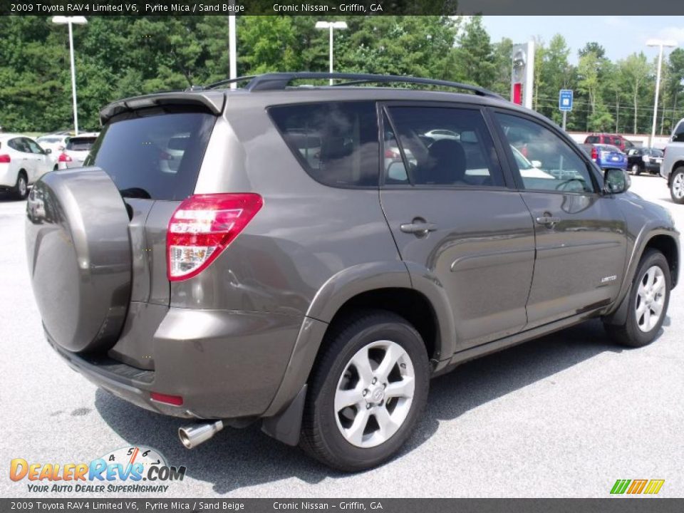 2009 Toyota RAV4 Limited V6 Pyrite Mica / Sand Beige Photo #5