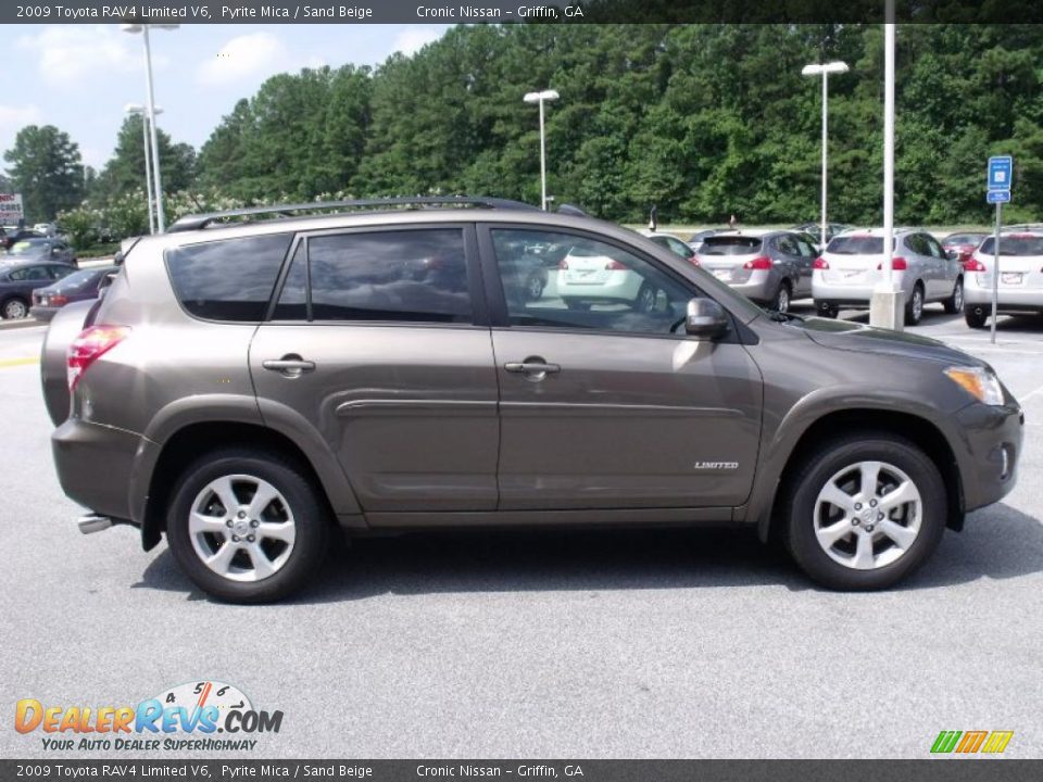 2009 Toyota RAV4 Limited V6 Pyrite Mica / Sand Beige Photo #6