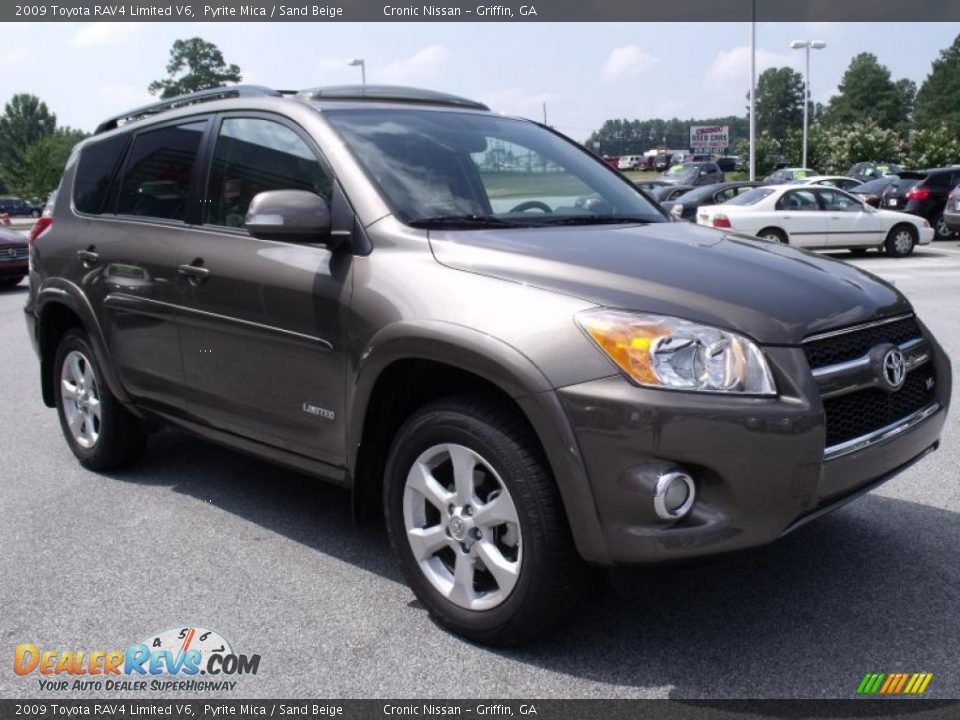 2009 Toyota RAV4 Limited V6 Pyrite Mica / Sand Beige Photo #7