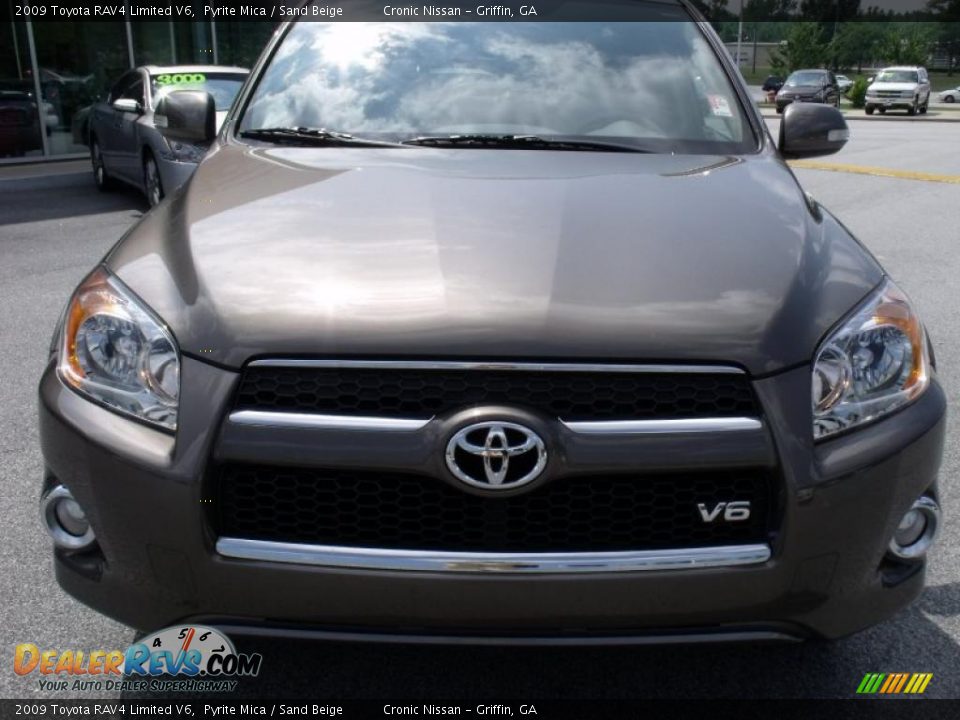 2009 Toyota RAV4 Limited V6 Pyrite Mica / Sand Beige Photo #8