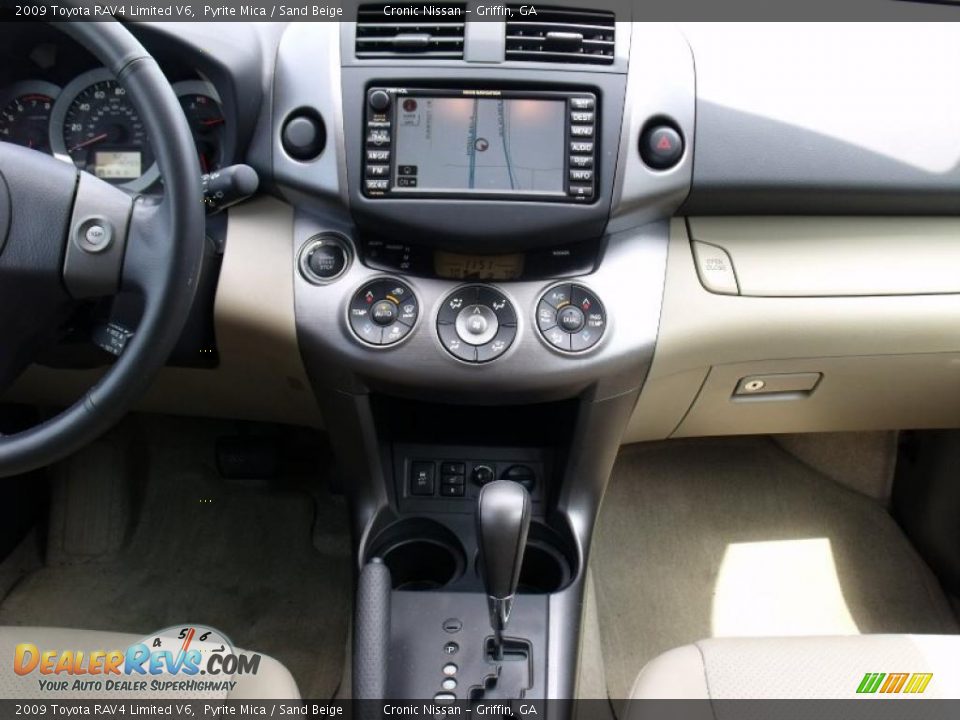 2009 Toyota RAV4 Limited V6 Pyrite Mica / Sand Beige Photo #16