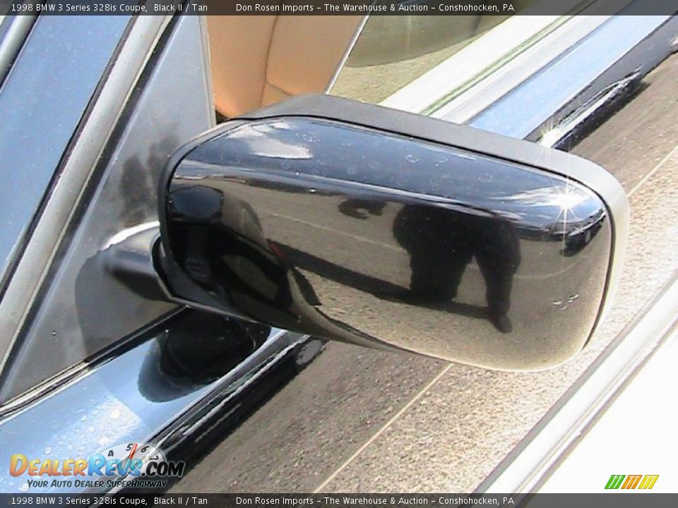 1998 BMW 3 Series 328is Coupe Black II / Tan Photo #25