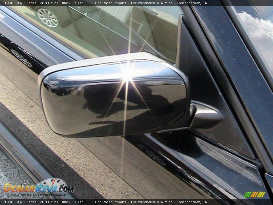 1998 BMW 3 Series 328is Coupe Black II / Tan Photo #26