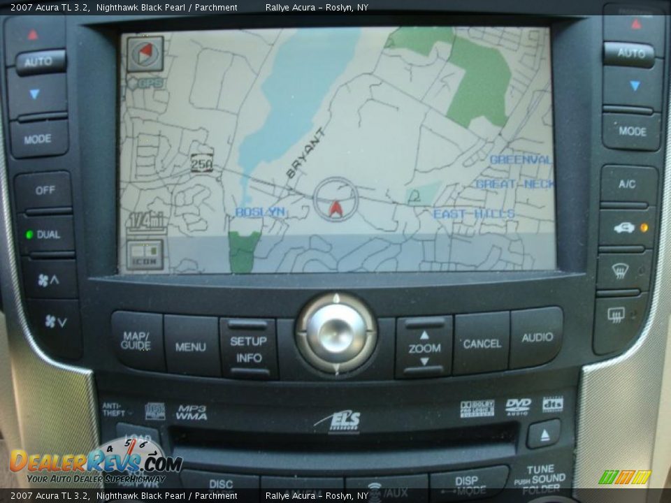 2007 Acura TL 3.2 Nighthawk Black Pearl / Parchment Photo #12