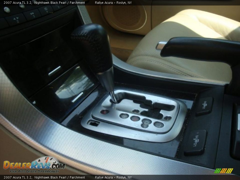2007 Acura TL 3.2 Nighthawk Black Pearl / Parchment Photo #14