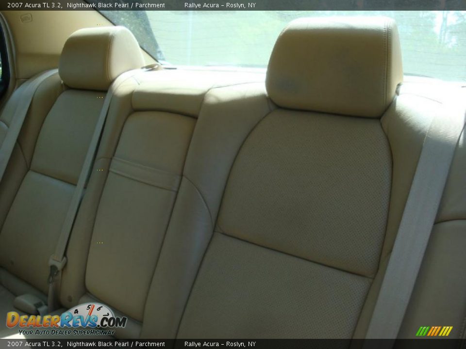 2007 Acura TL 3.2 Nighthawk Black Pearl / Parchment Photo #15