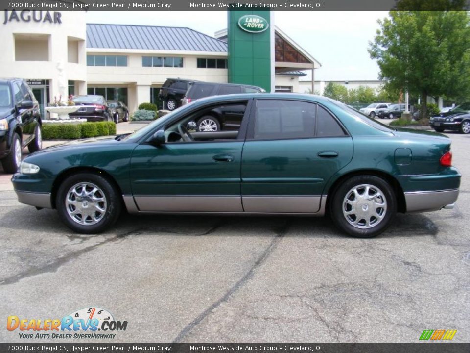 2000 Buick Regal GS Jasper Green Pearl / Medium Gray Photo #2