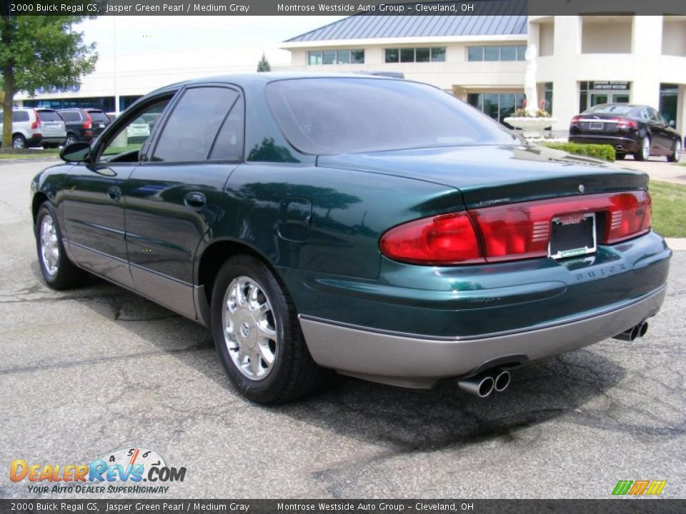 2000 Buick Regal GS Jasper Green Pearl / Medium Gray Photo #3