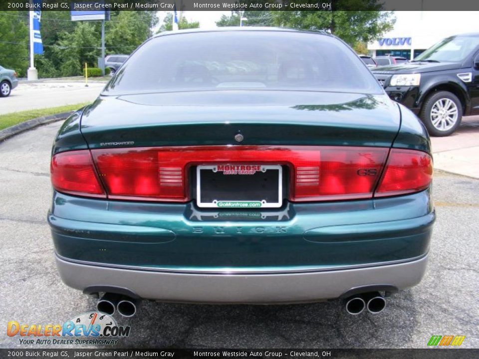 2000 Buick Regal GS Jasper Green Pearl / Medium Gray Photo #4