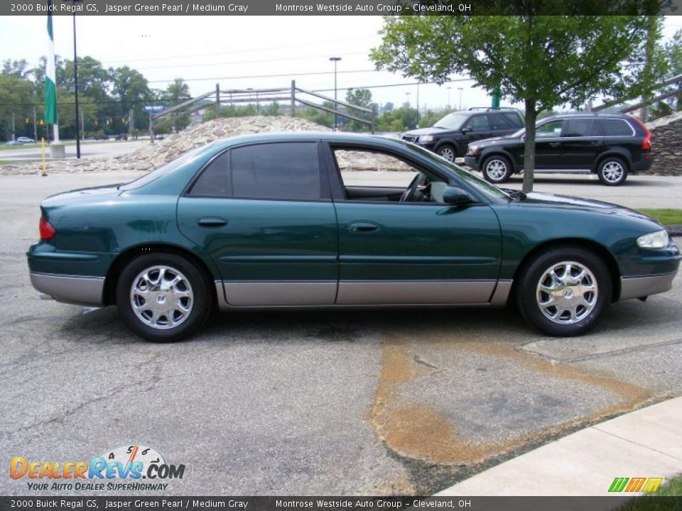2000 Buick Regal GS Jasper Green Pearl / Medium Gray Photo #6