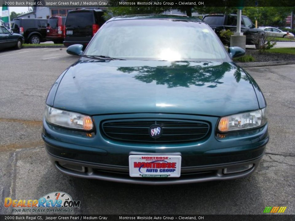 2000 Buick Regal GS Jasper Green Pearl / Medium Gray Photo #8