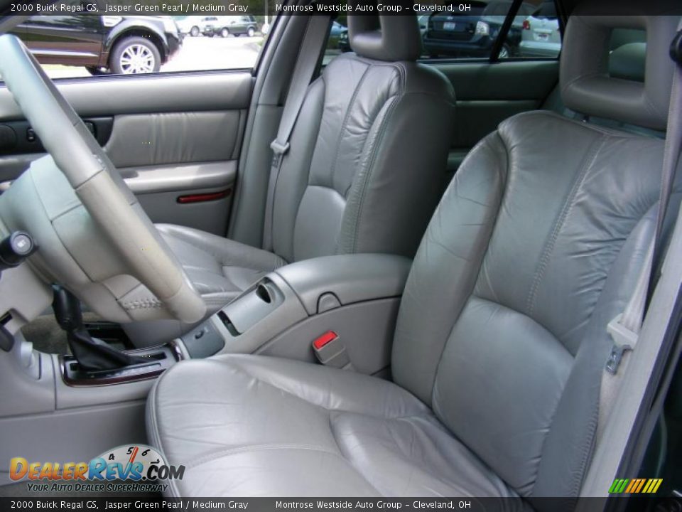 2000 Buick Regal GS Jasper Green Pearl / Medium Gray Photo #9